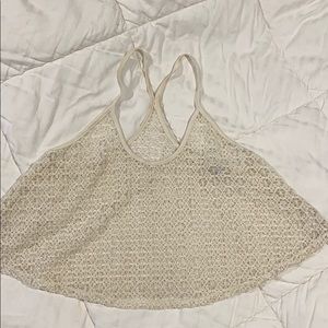Crochet cover up top